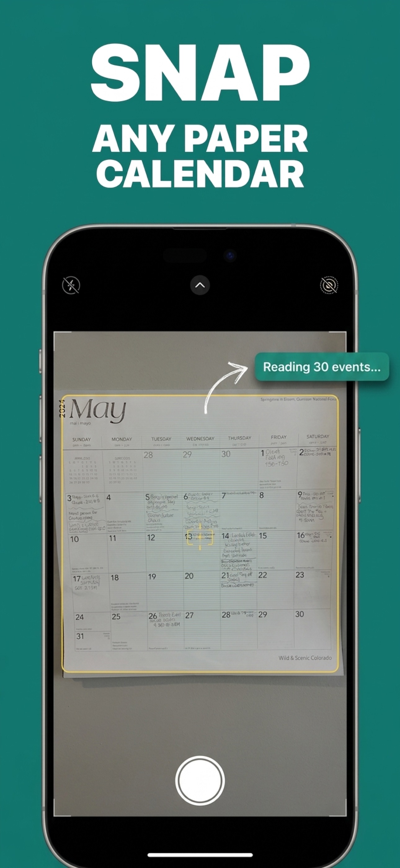 Fridge2Cal app screenshot
